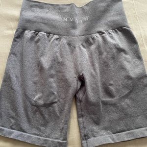 NVGTN Grey Contour Seamless Shorts